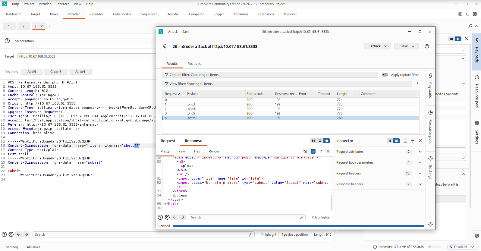 Burp Suite Intruder Extension Fuzzing
